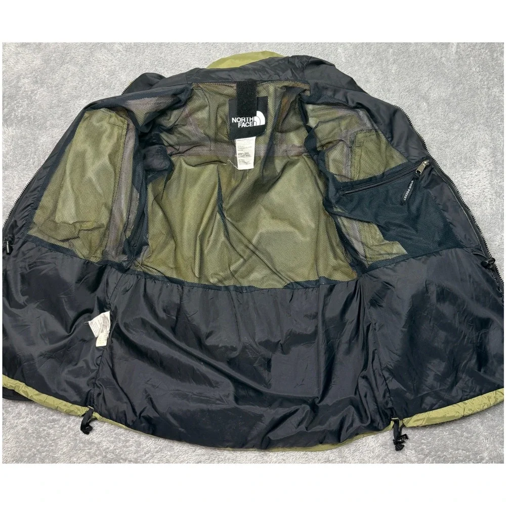 Vintage The North Face Jacket Mens S Green Mountain Light Gore Tex Hooded Zip